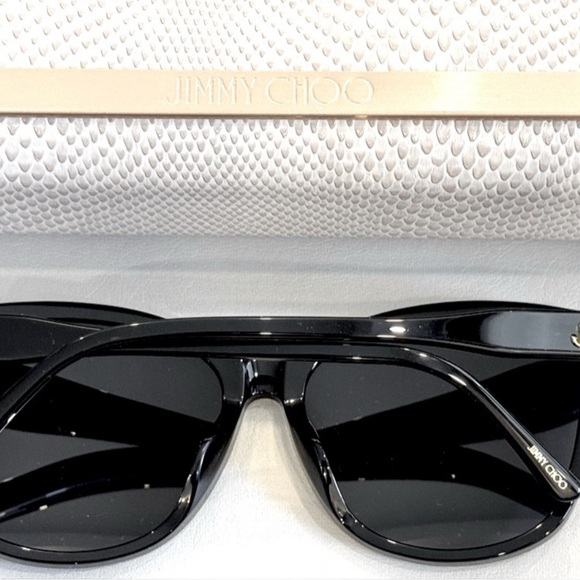 Jimmy Choo Black Sunglasses - Picture 4 of 8